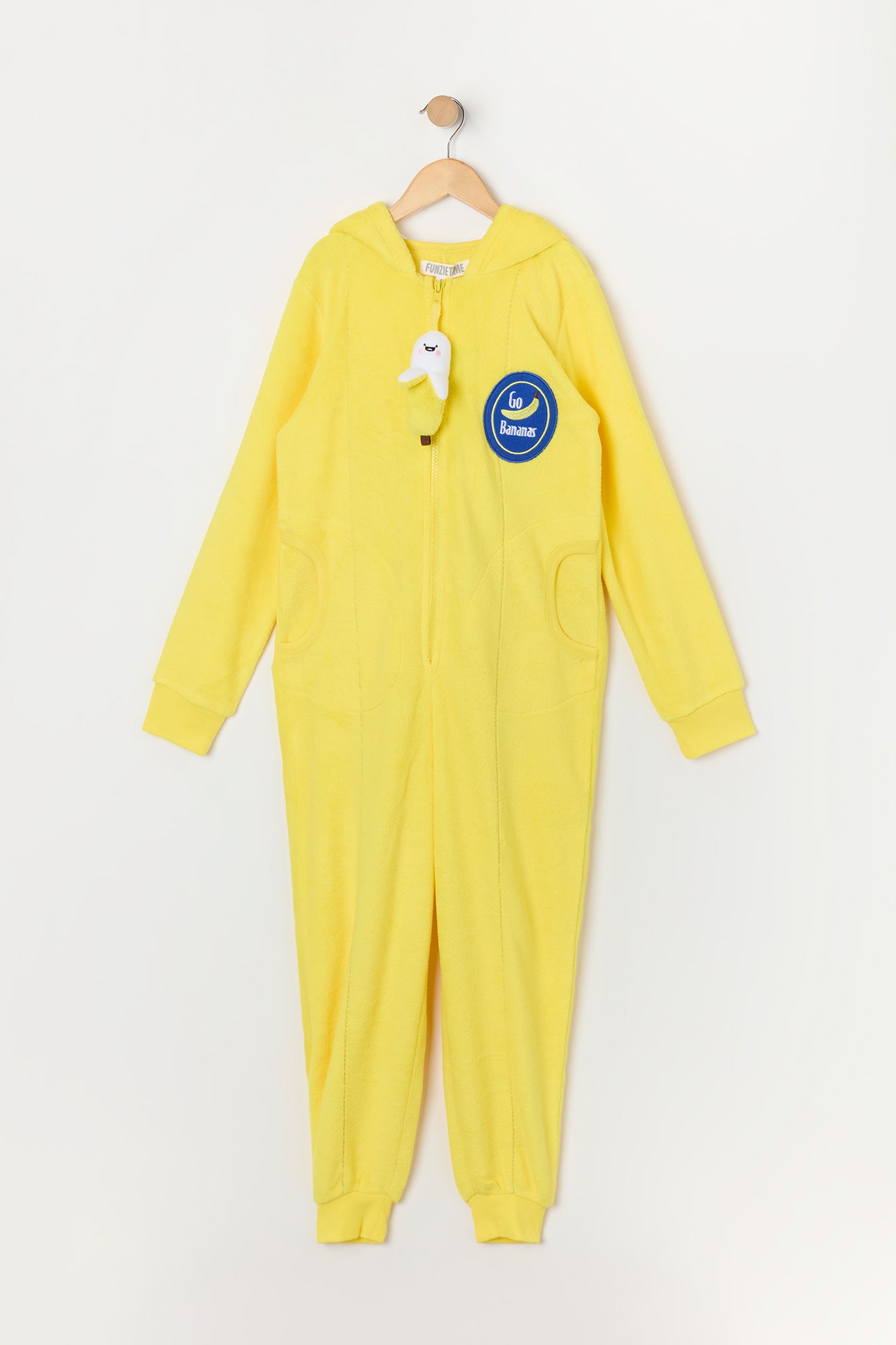 Youth 3D Banana Plush Onesie