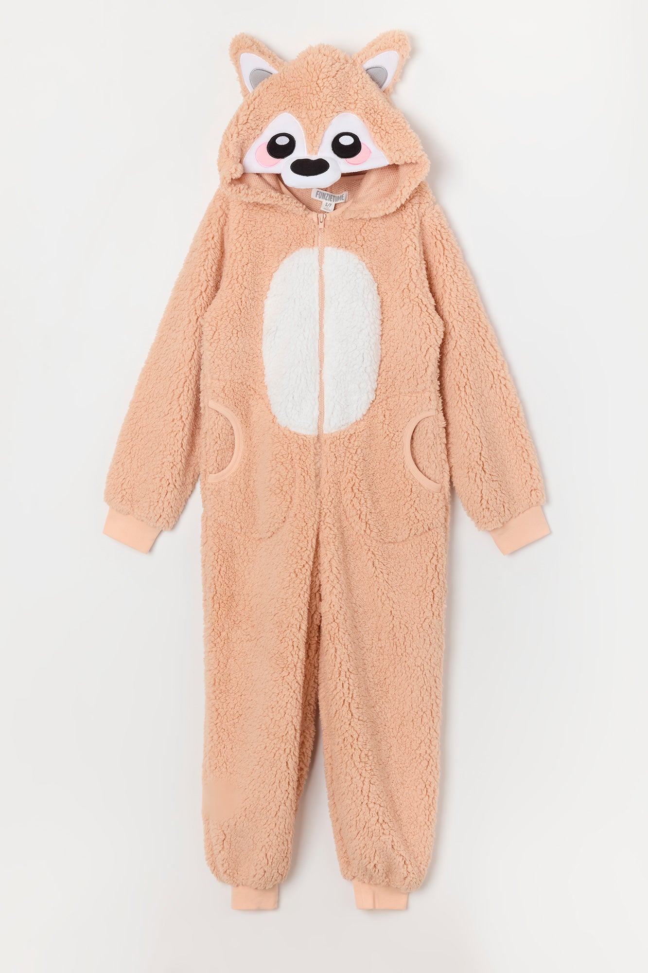 Youth 3D Fox Sherpa Onesie