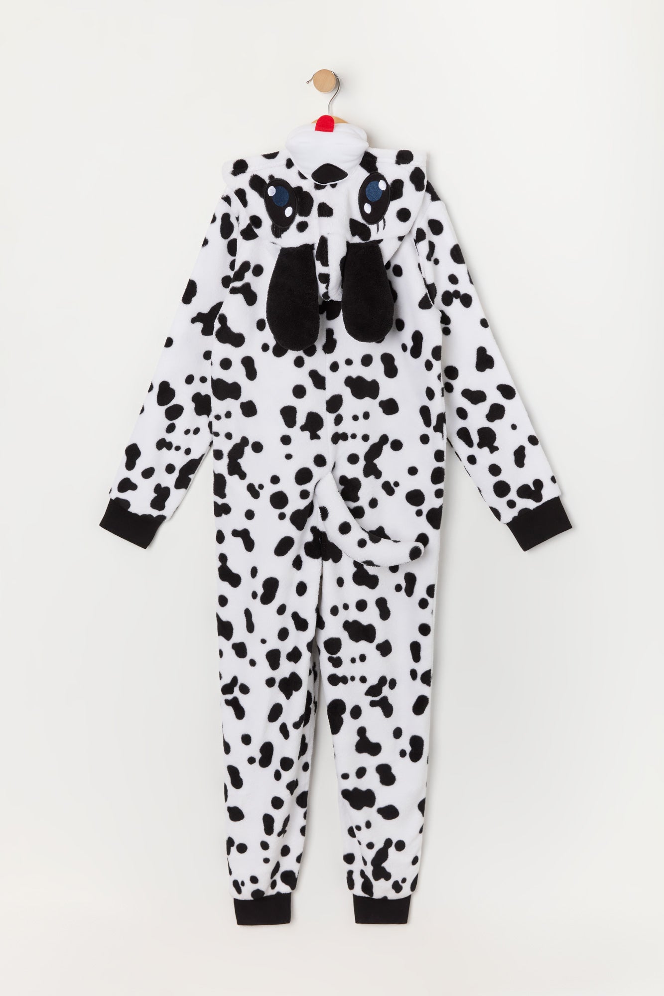 Youth 3D Dalmatian Plush Onesie