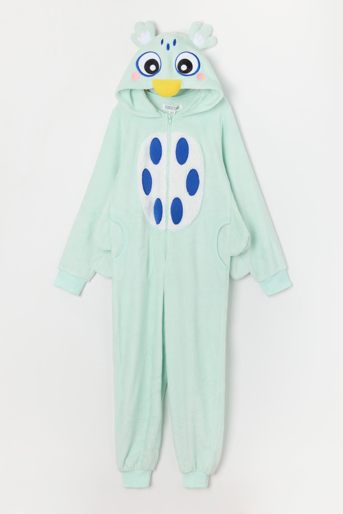 Youth 3D Owl Plush Onesie