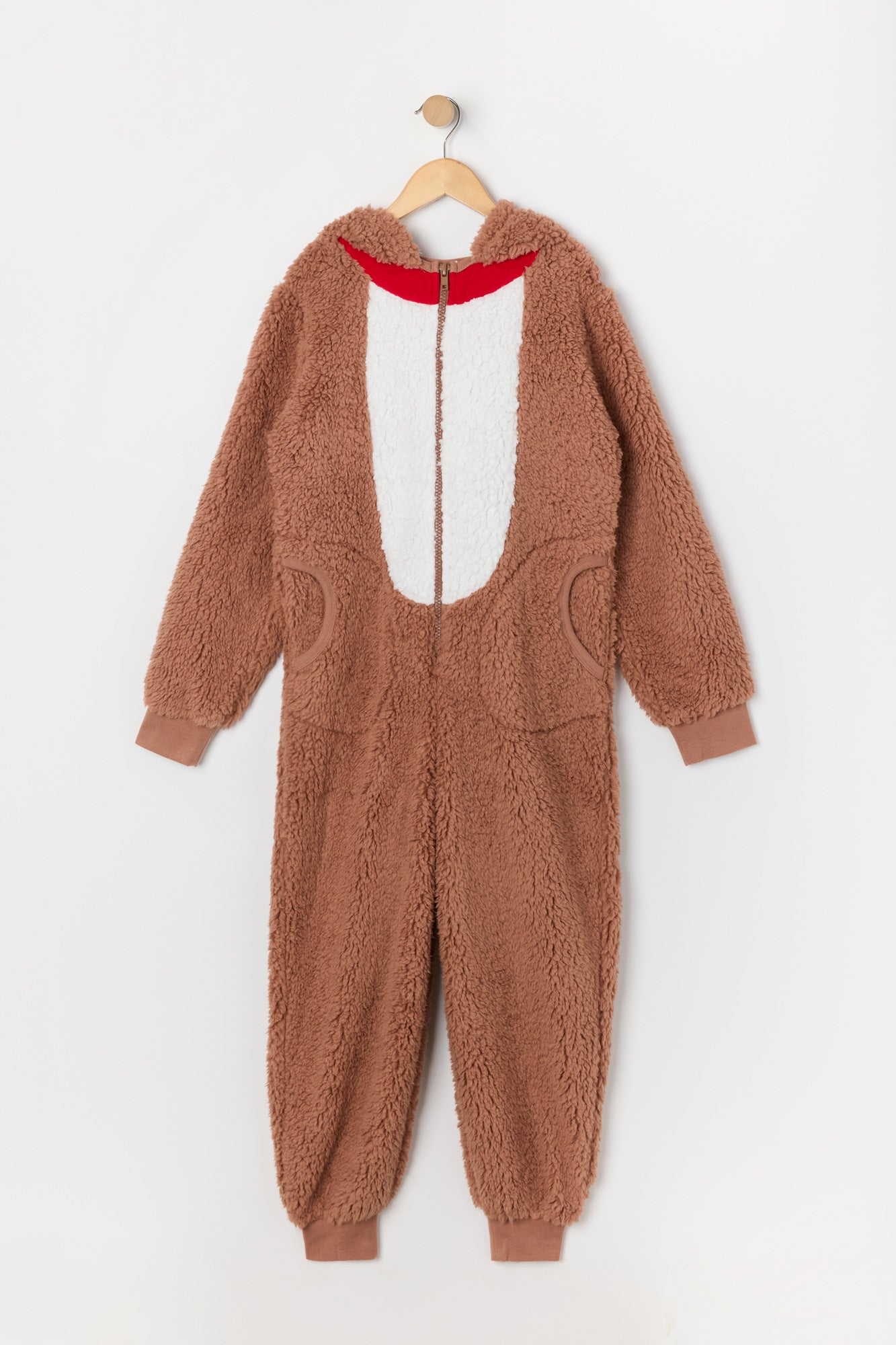 Youth 3D Rudolph Sherpa Onesie