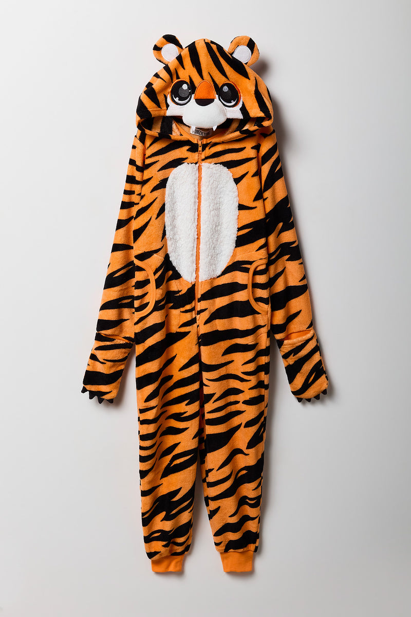 Kids Tiger Plush 3D Onesie