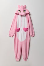 Combinaison en peluche Hippo 3D pour enfant