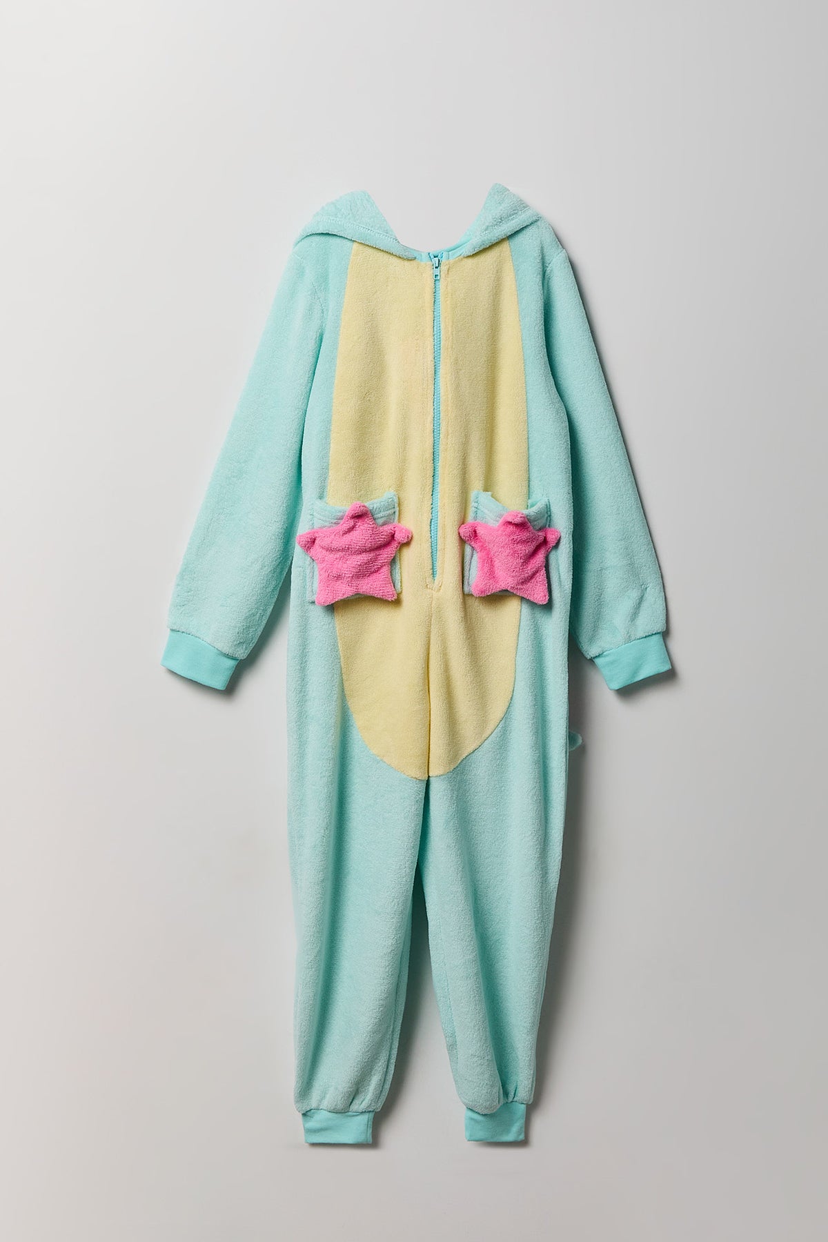 Vue alternative 2. Combinaison en peluche Dinosaure 3D pour enfant