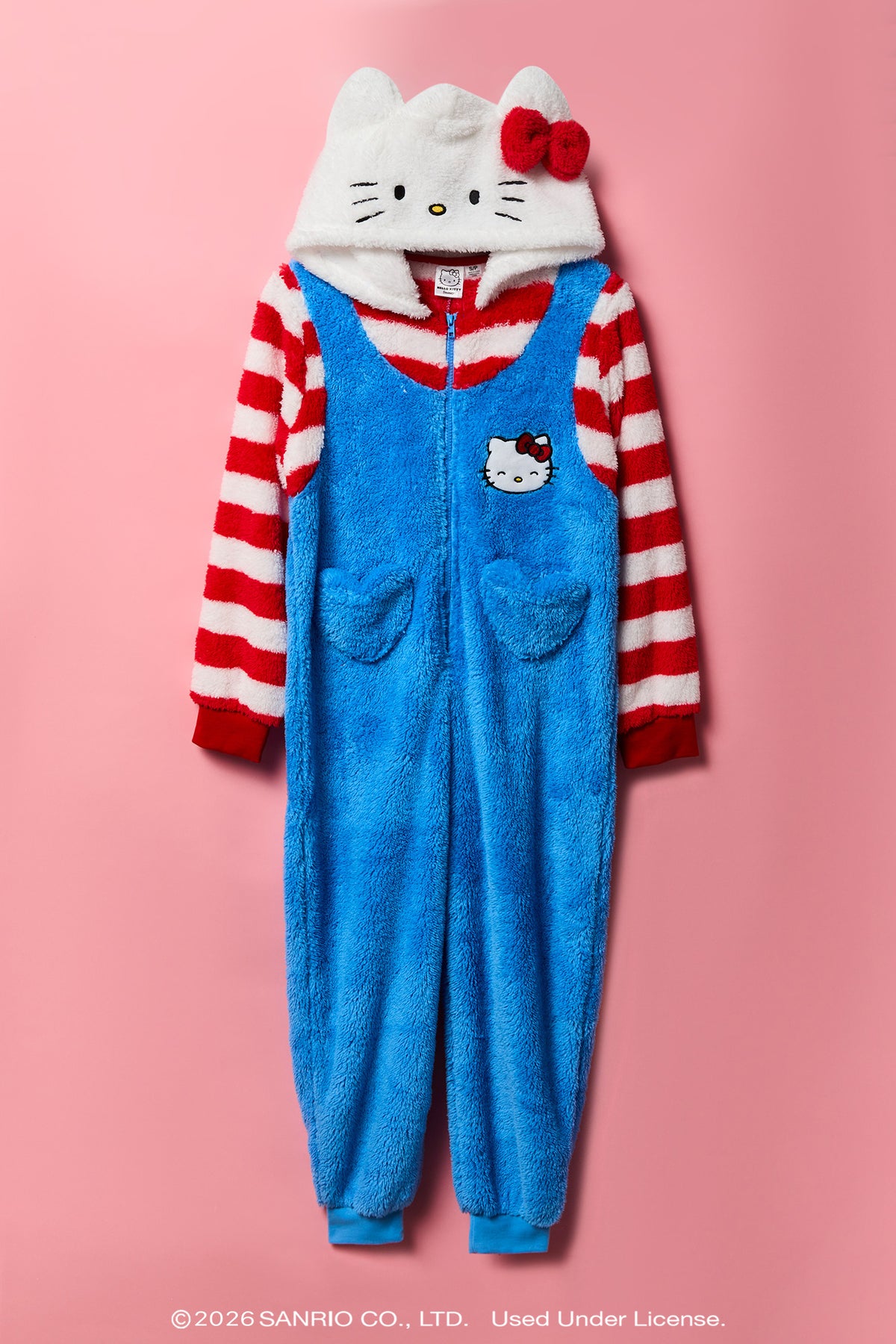 Combinaison en peluche Hello Kitty® 3D pour enfant