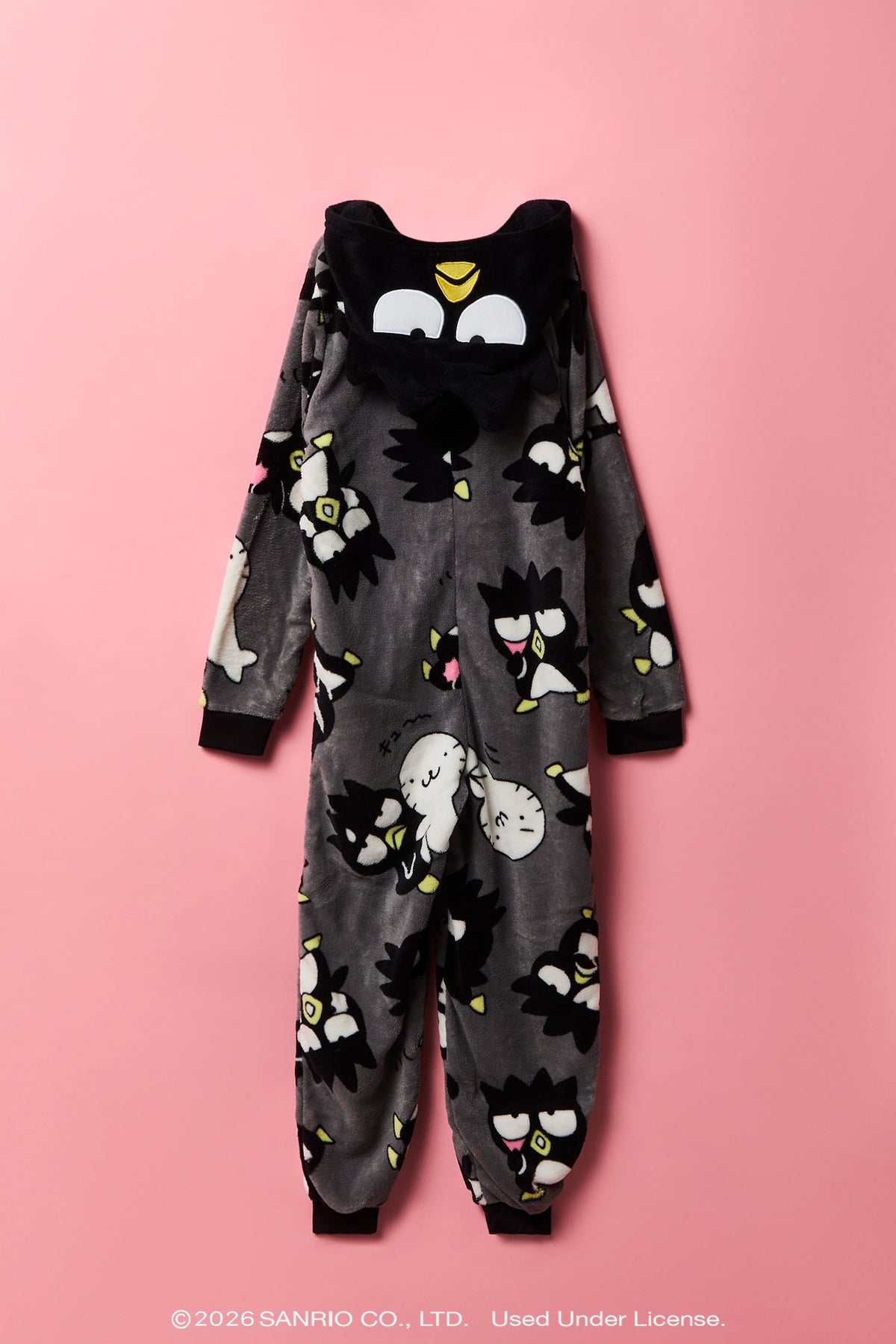 Alt View 2. Badtz-Maru™ Kids 3D Onesie - Grey Blue