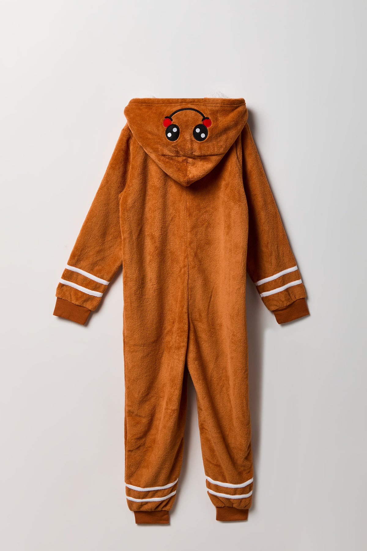 Vue alternative 3. Combinaison en peluche Pain d'épices 3D pour enfant