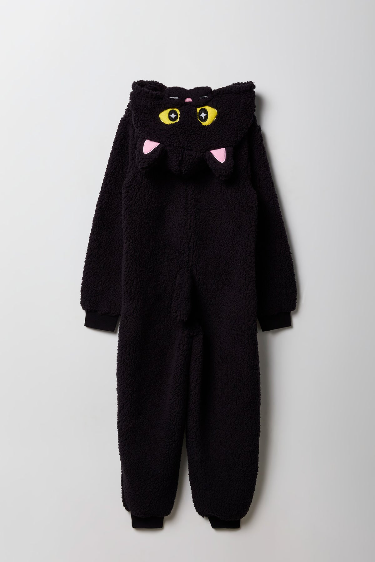 Vue alternative 3. Combinaison en Sherpa Chat 3D pour enfant