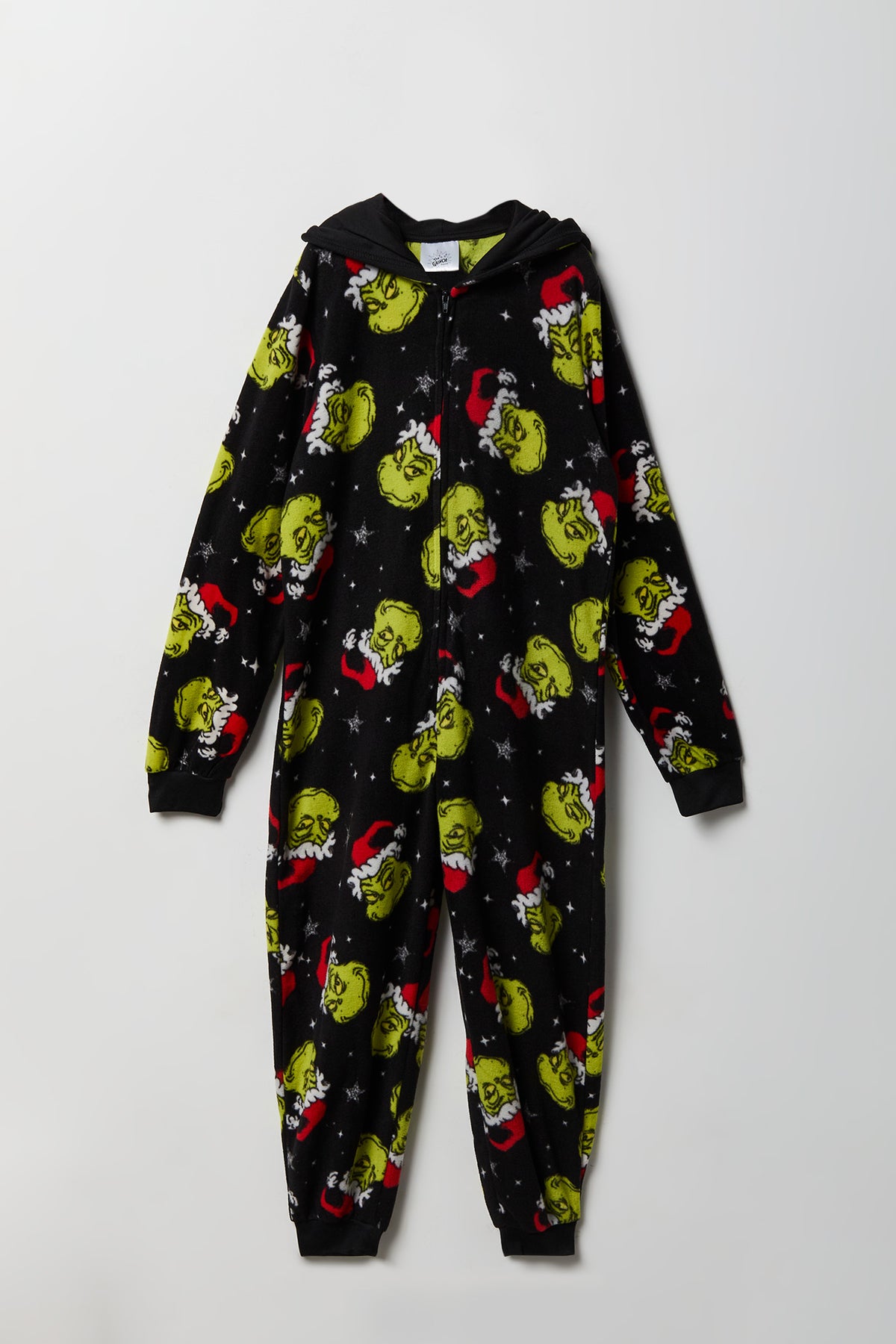 Combinaison en peluche à imprimé The Grinch pour enfant