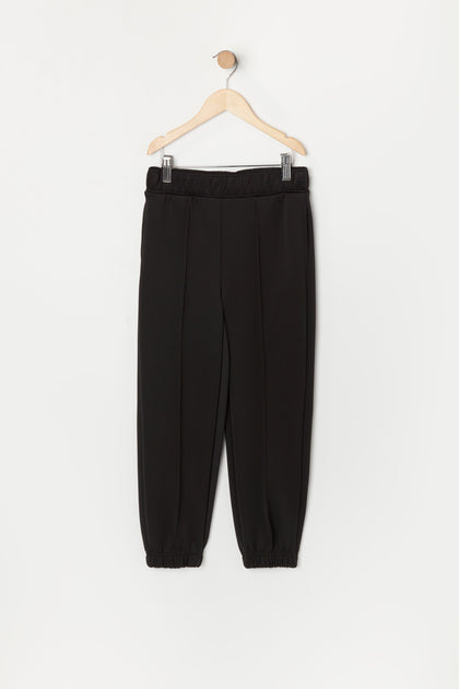 Girls Pleated Jogger