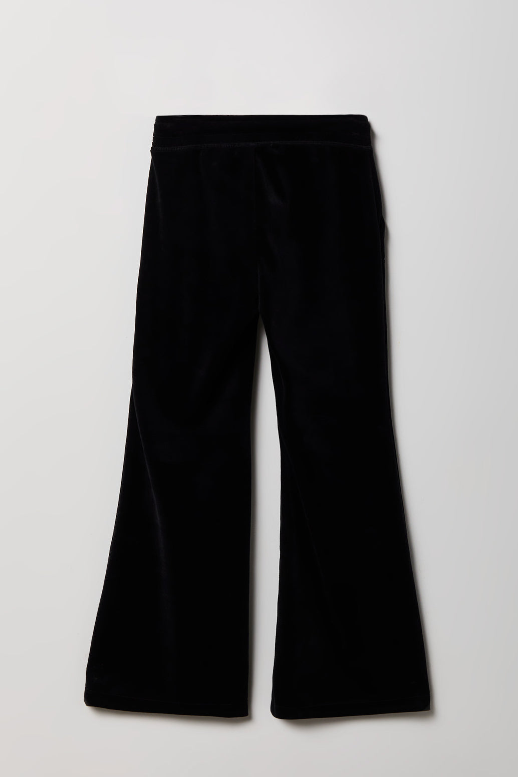 Alt View 2. Girls Velour Pant - Black