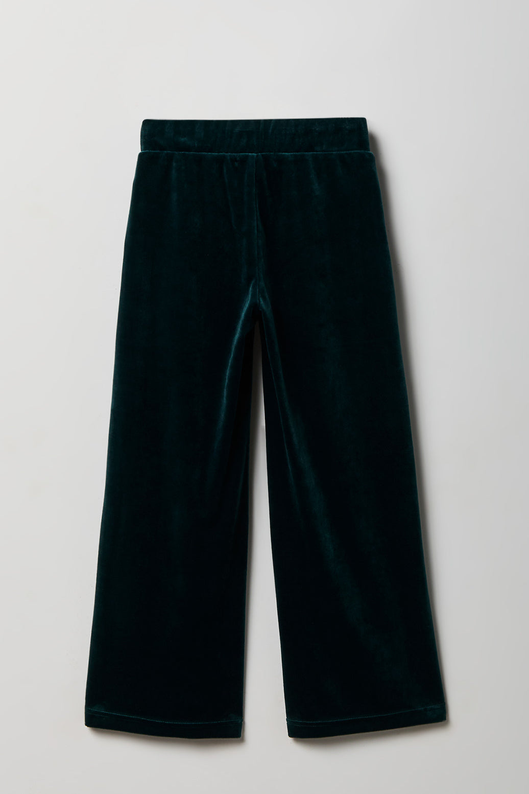Vue alternative 2. Pantalon à jambe large en velours avec pierres du Rhin pour fille