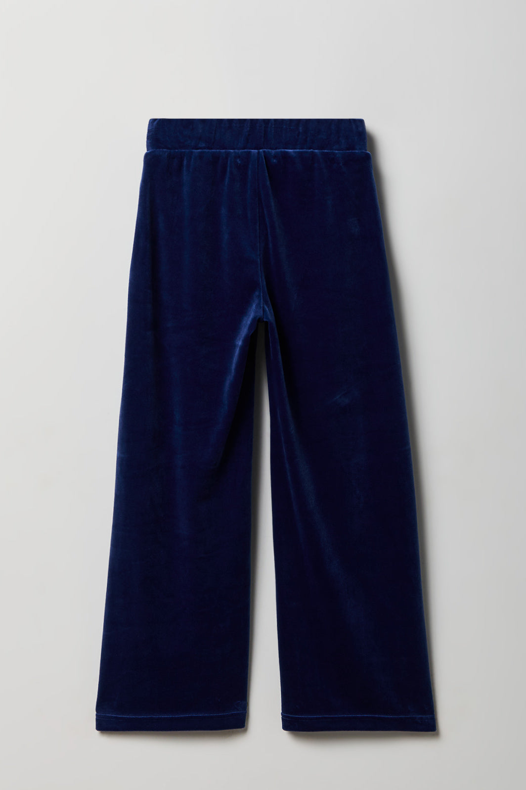 Vue alternative 2. Pantalon à jambe large en velours avec pierres du Rhin pour fille