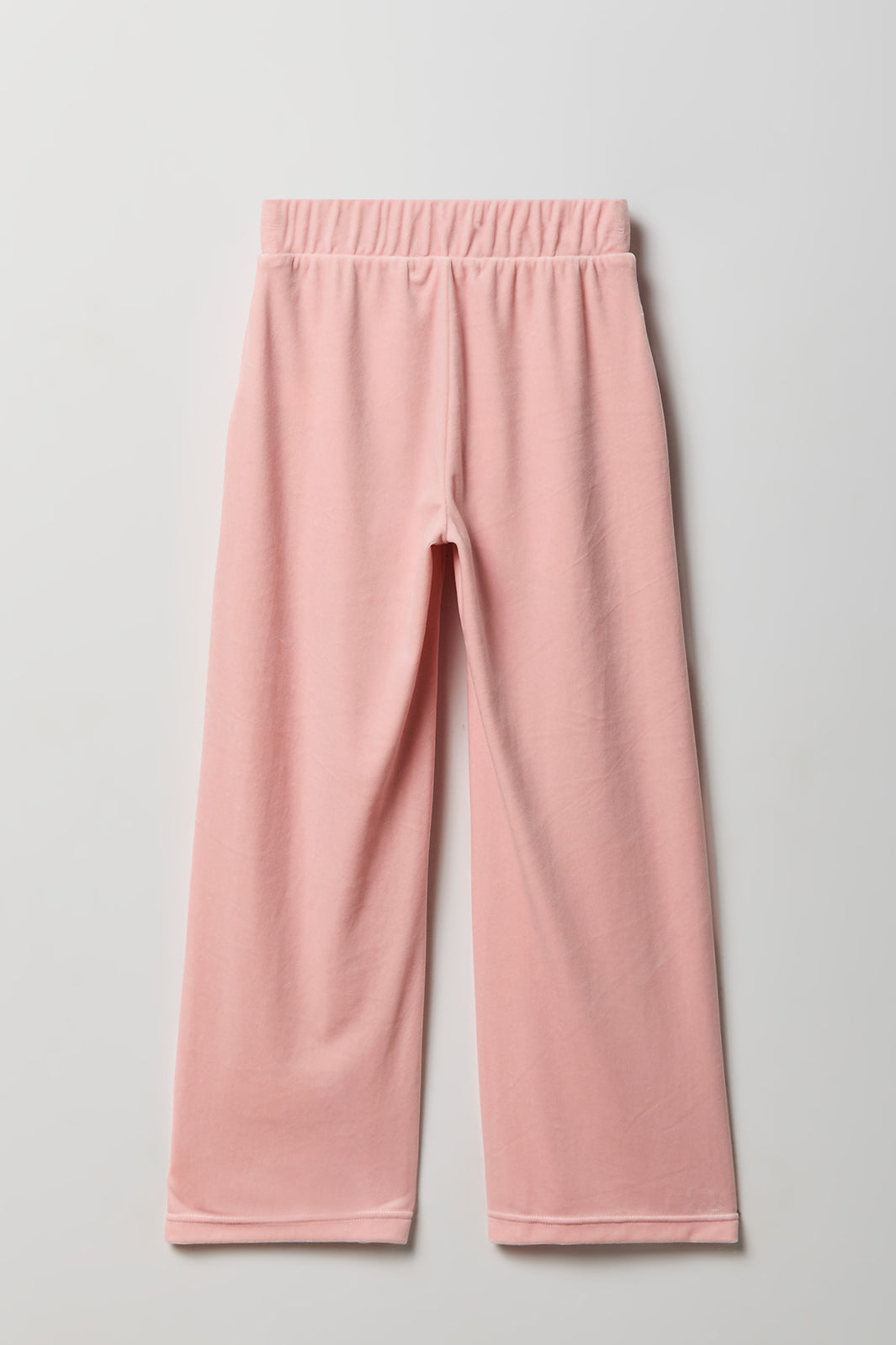 Vue alternative 2. Pantalon à jambe large en velours avec pierres du Rhin pour fille