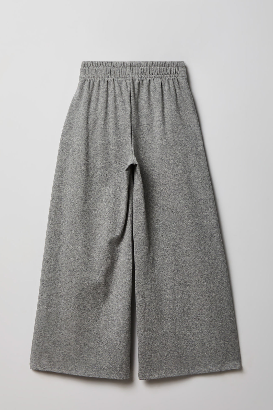 Alt View 2. Girls Active Graphic Wide Leg Pant - Heather Grey