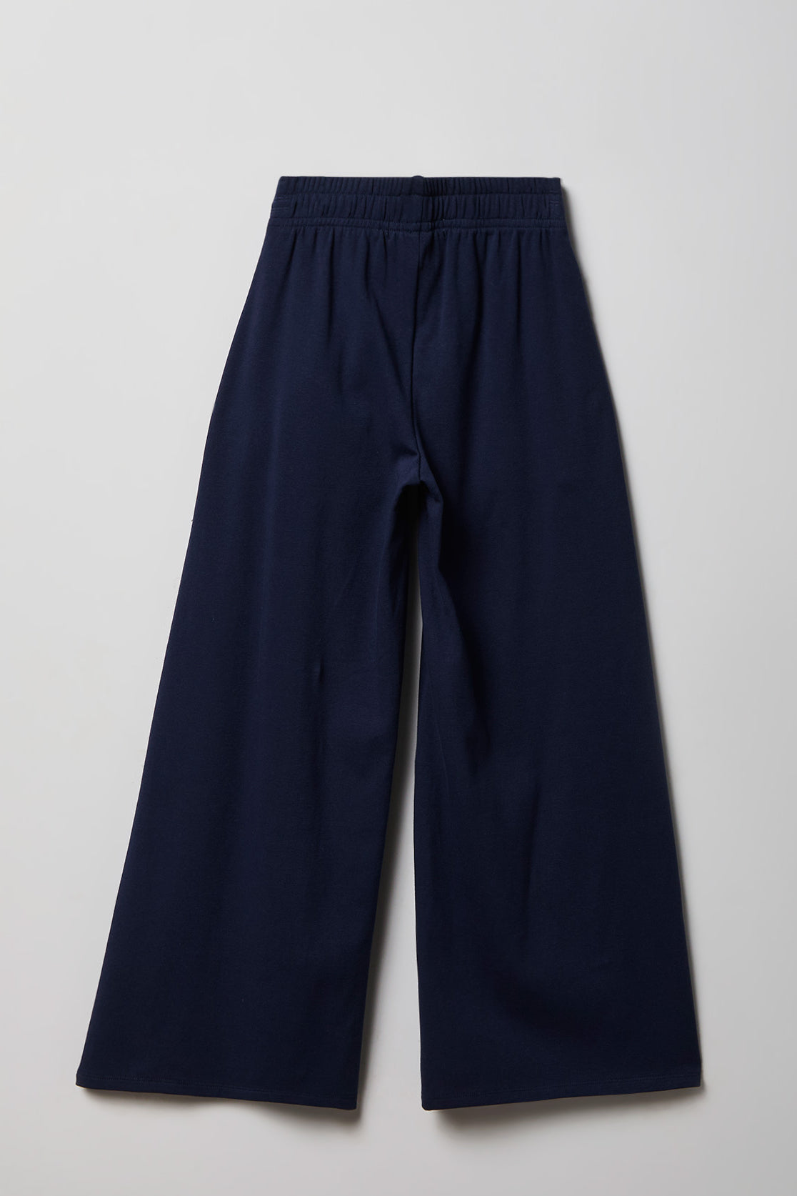 Alt View 2. Girls Active Graphic Wide Leg Pant - Navy