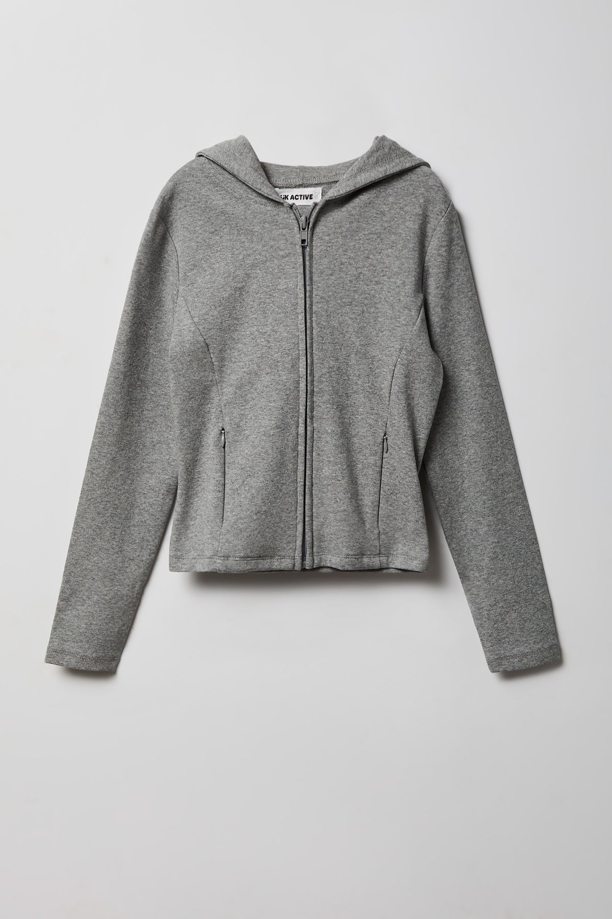 Blouson Active à capuchon avec fermeture à glissière pour fille