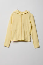 Blouson Active à capuchon avec fermeture à glissière pour fille