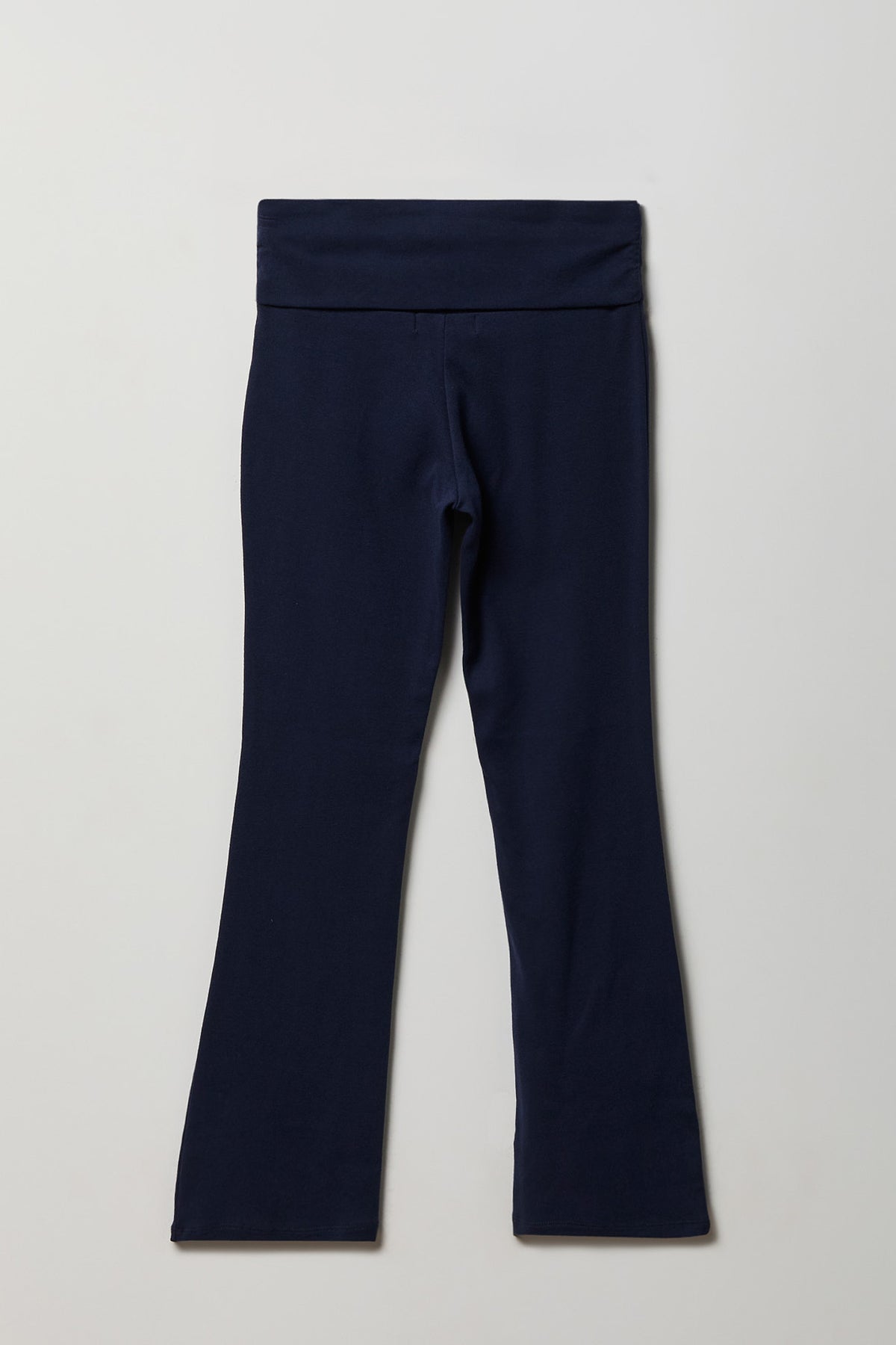 Vue alternative 2. Pantalon à jambe évasée Active avec taille pliée pour fille