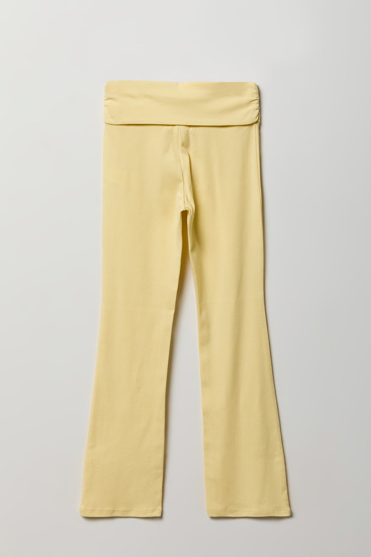 Vue alternative 2. Pantalon à jambe évasée Active avec taille pliée pour fille