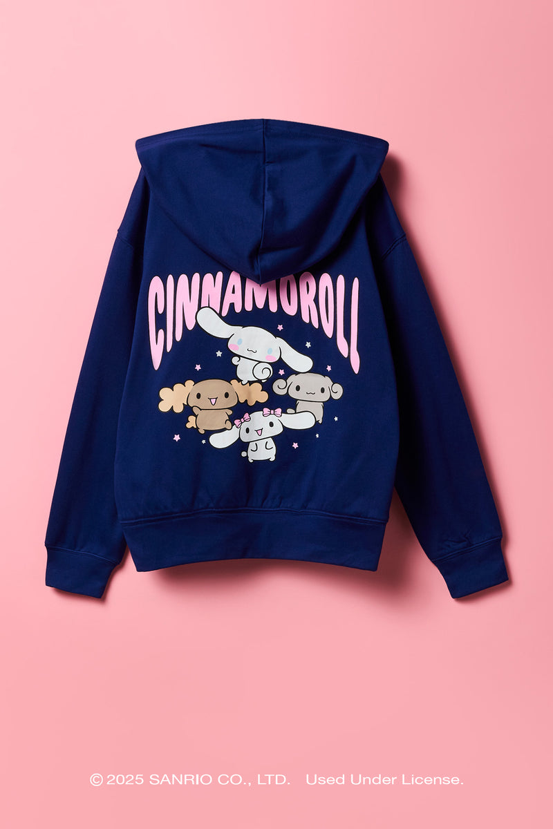 Cinnamoroll™ Girls Embroidered Fleece Hoodie