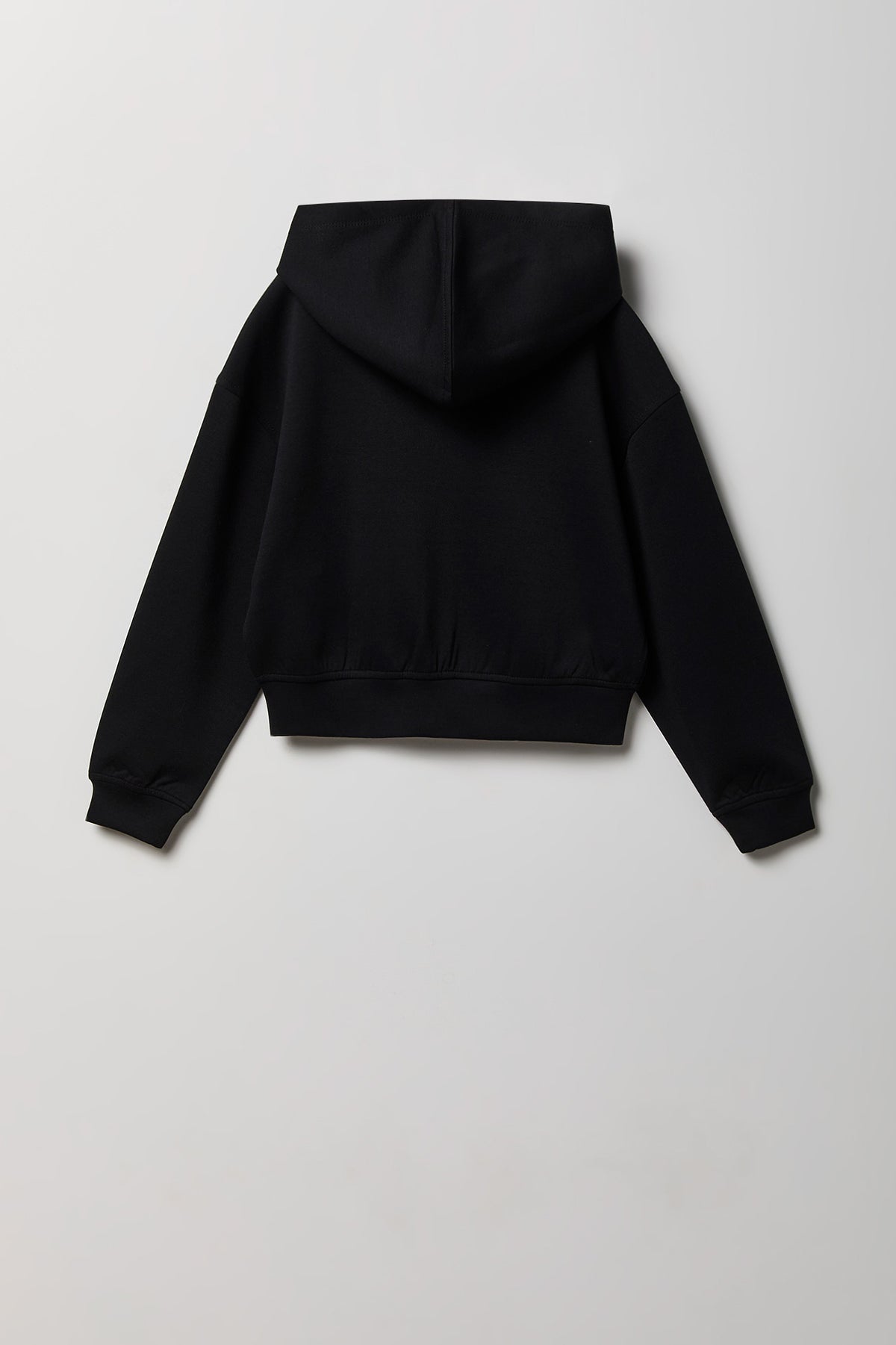 Alt View 2. Girls Active Scuba Boxy Zip-Up Hoodie - Black