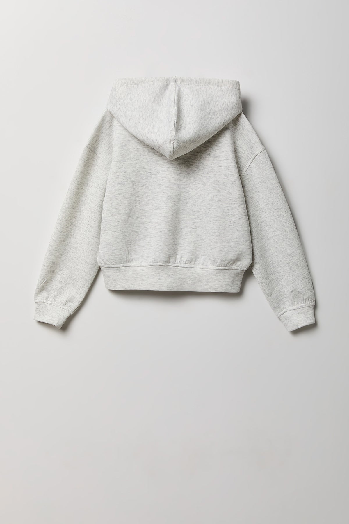 Alt View 2. Girls Active Scuba Boxy Zip-Up Hoodie - Heather Grey