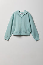 Girls Active Scuba Boxy Zip-Up Hoodie