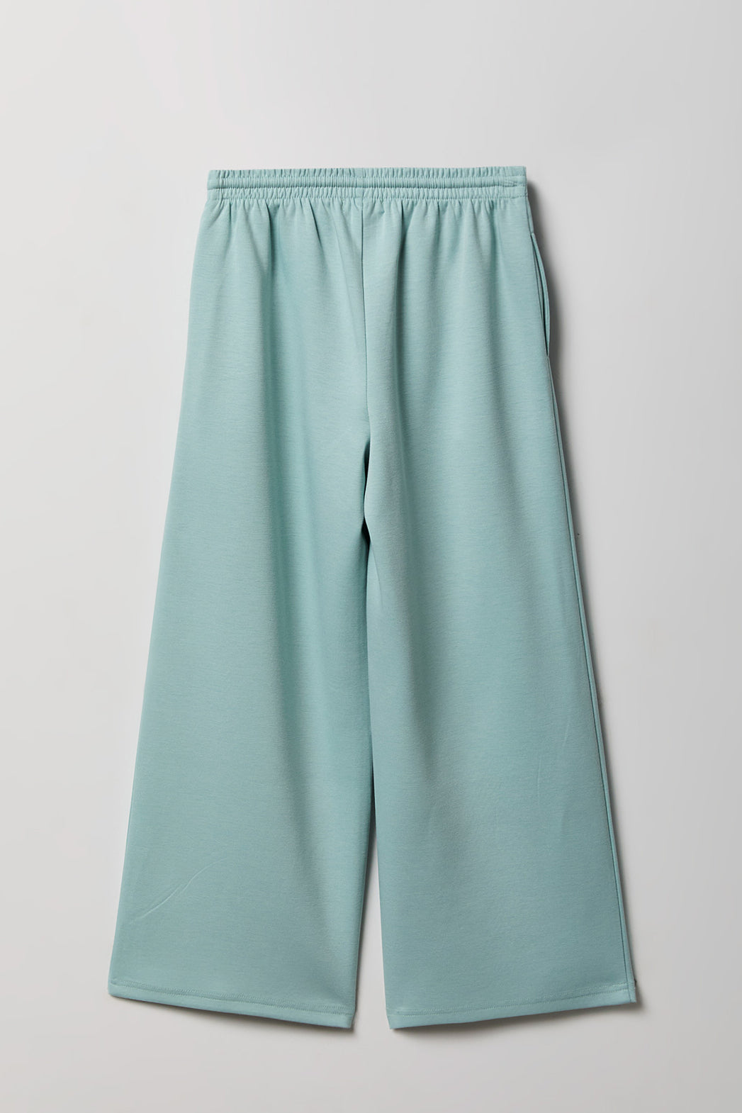 Vue alternative 2. Pantalon à jambe large Active en scuba pour fille
