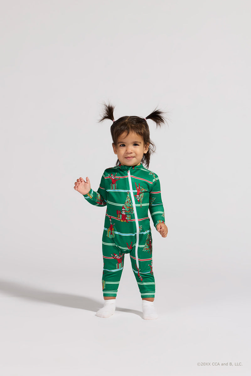 Ensemble Pyjamas de famille Gift Elf on the Shelf pour bébé