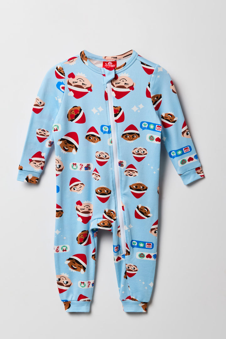 Baby Fammy Jammies Texting Crew Elf on the Shelf Onesie