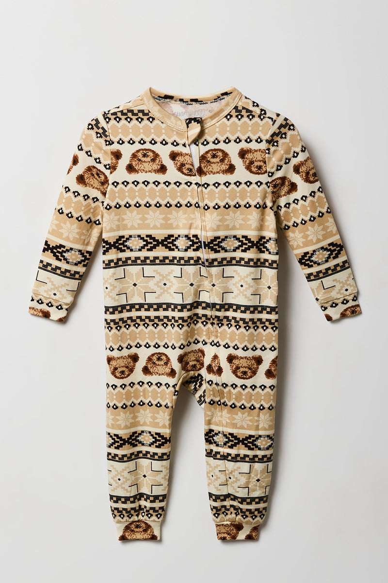 Combinaison Pyjamas de famille à imprimé Bear Hugs pour bébé