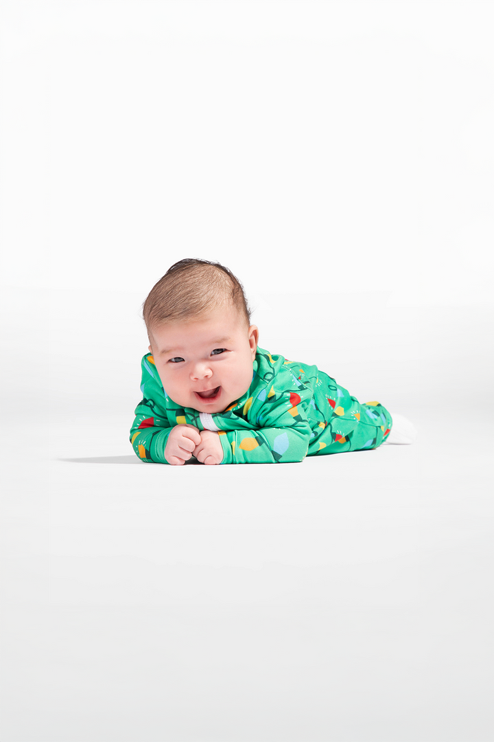Baby Fammy Jammies 'Tis the Season Onesie