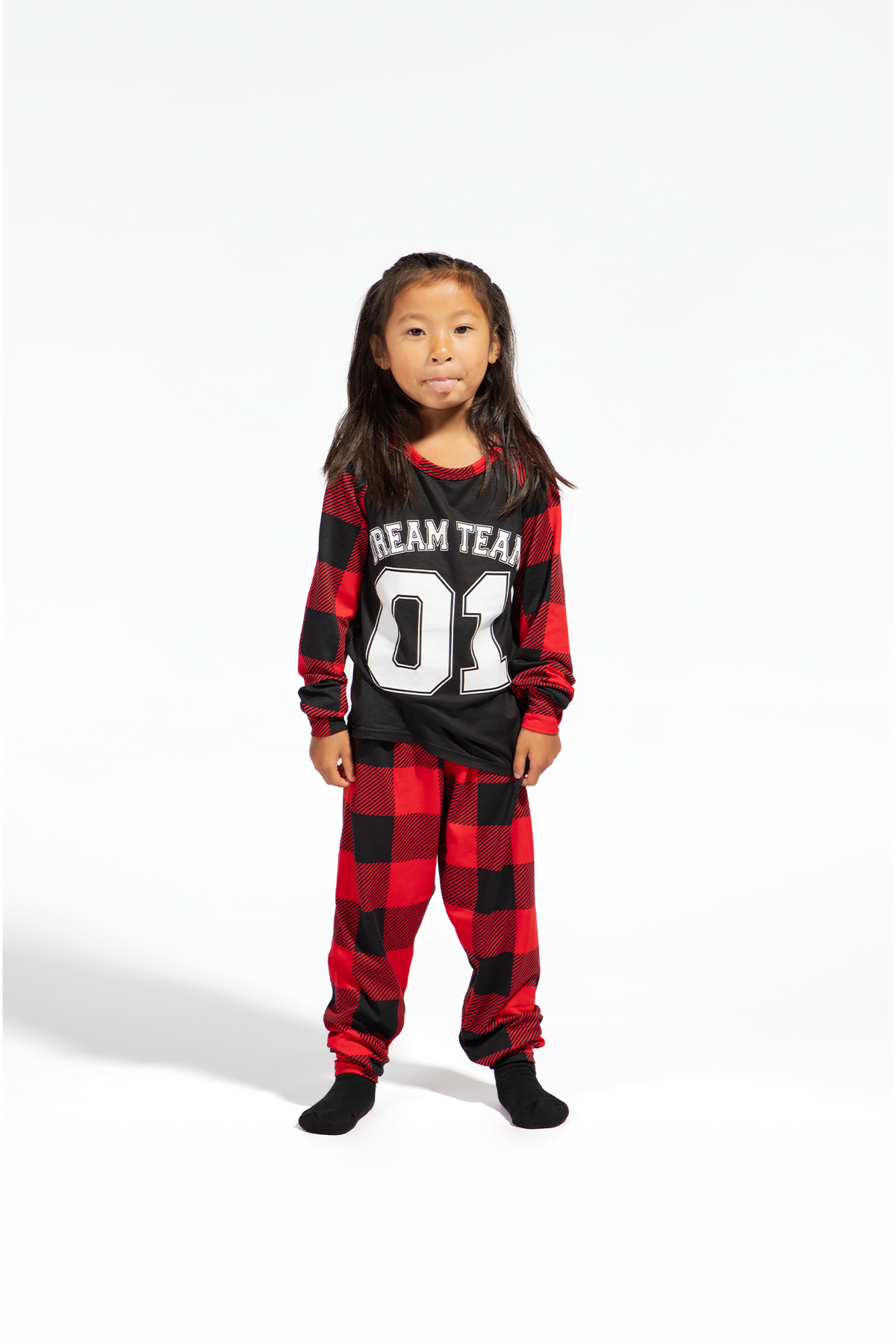 Toddler Fammy Jammies Dream Team Pajama Set - Red