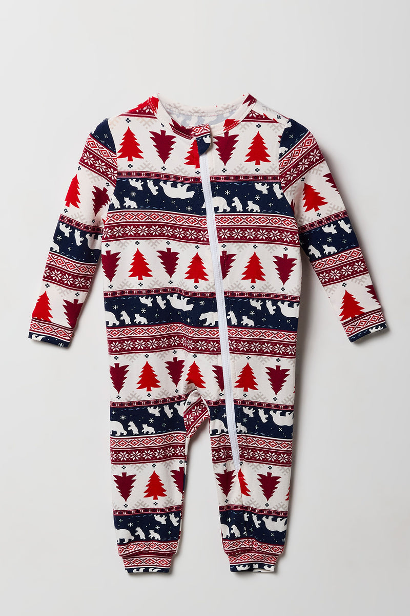Combinaison Pyjamas de famille à imprimé Clan Confort pour bébé