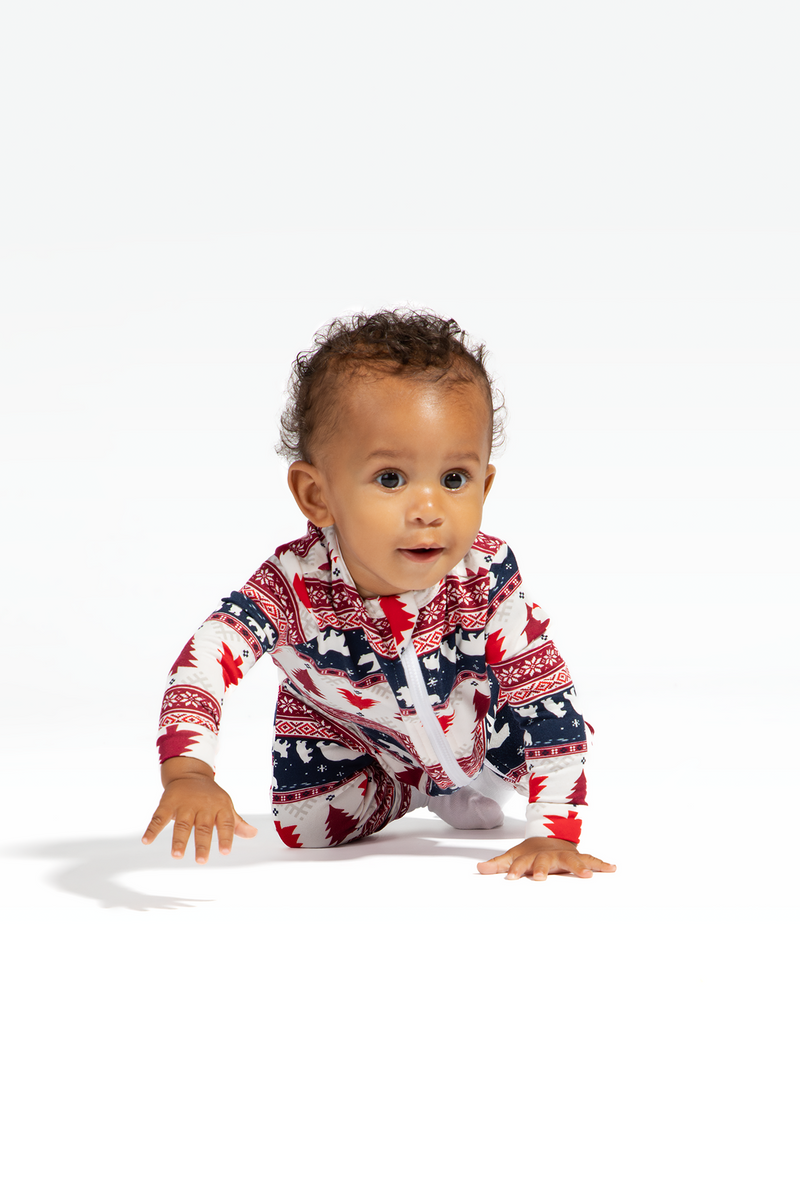 Baby Fammy Jammies Bear Isle Onesie