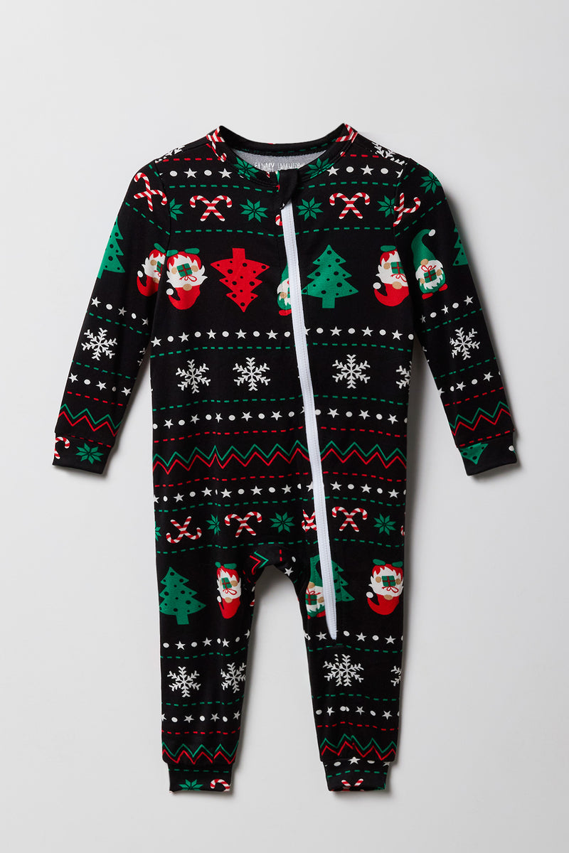 Baby Fammy Jammies Gnome for the Holidays Onesie