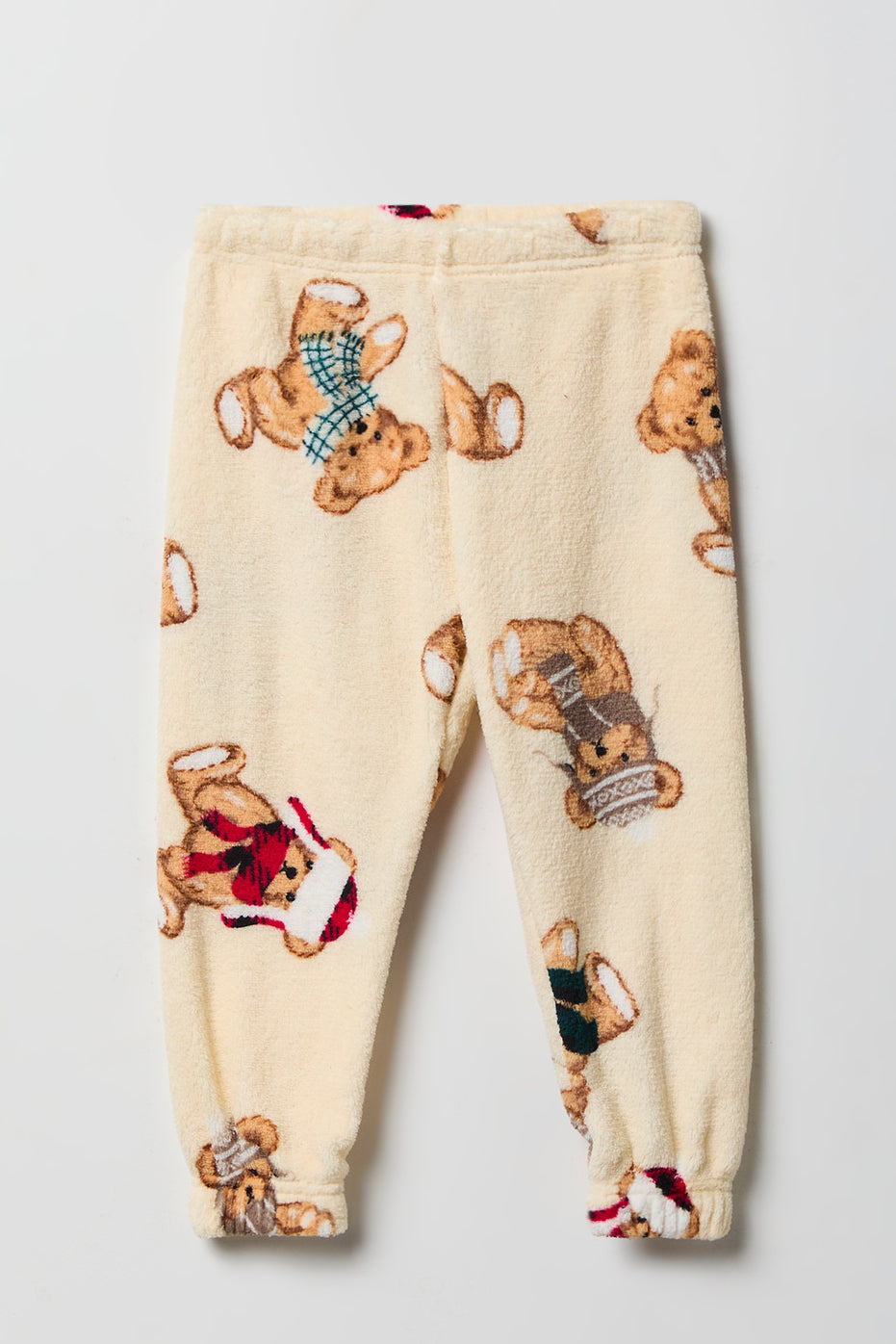 Alt View 4. Toddler Cub Club Fammy Jammies Set - Tan