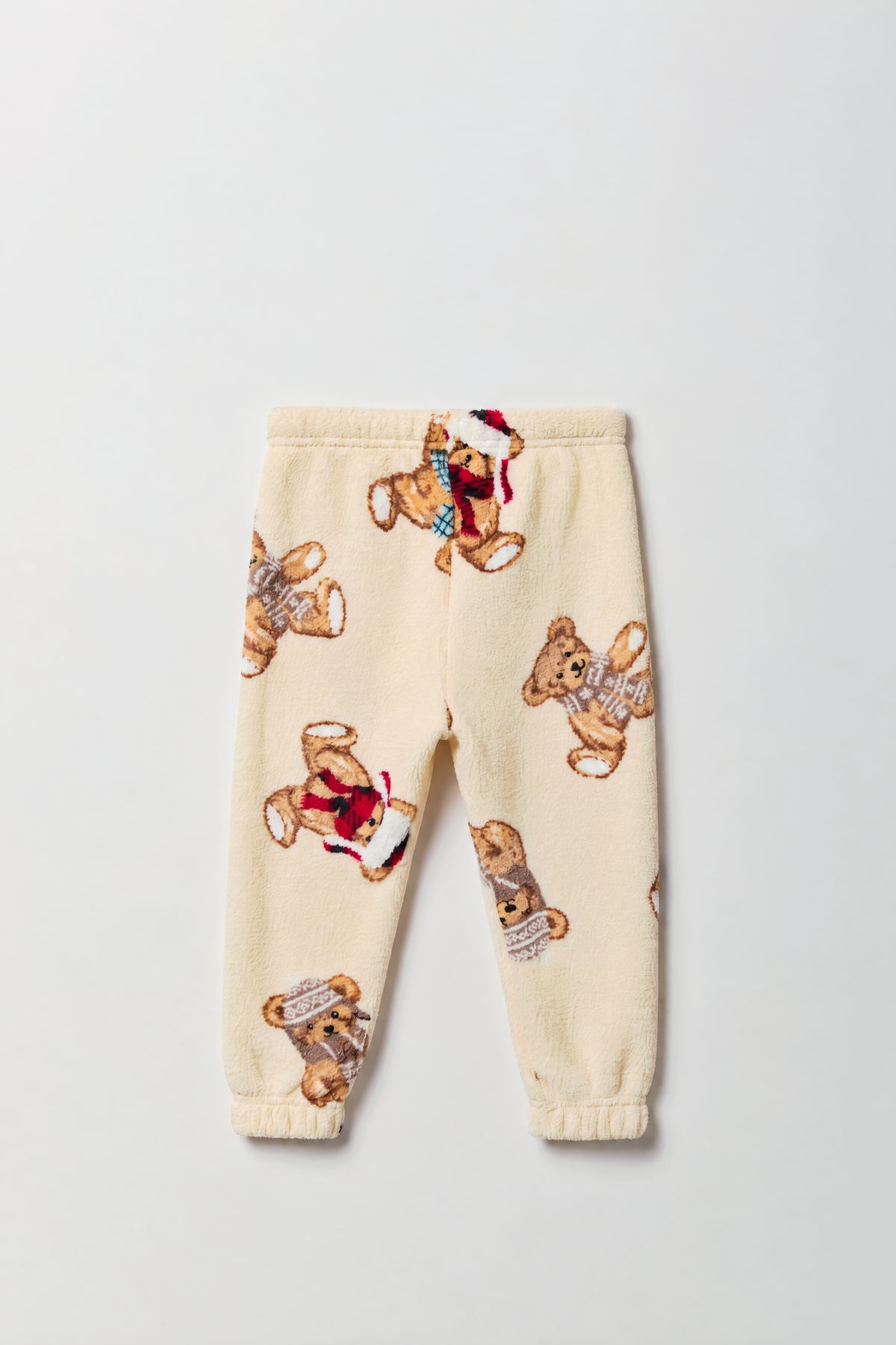 Alt View 5. Toddler Cub Club Fammy Jammies Set - Tan