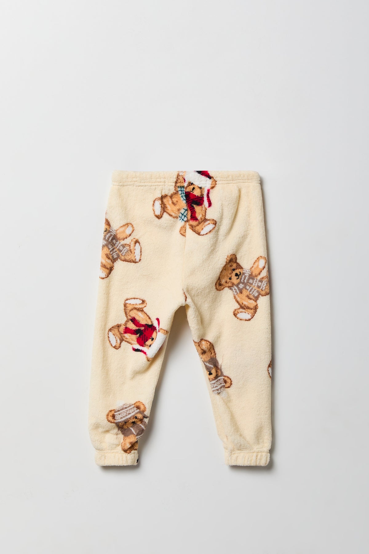 Alt View 5. Toddler Cub Club Fammy Jammies Set - Tan