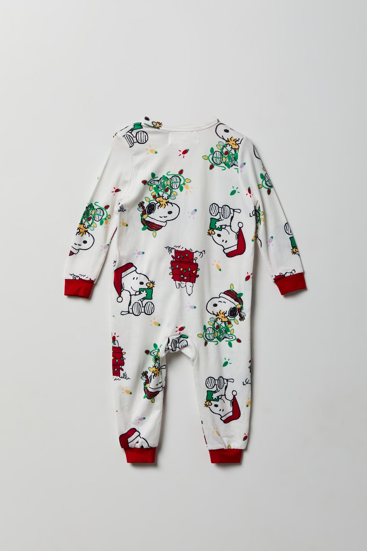 Vue alternative 2. Combinaison Pyjamas de famille Peanuts Snoopy Merry & Bright pour bébé