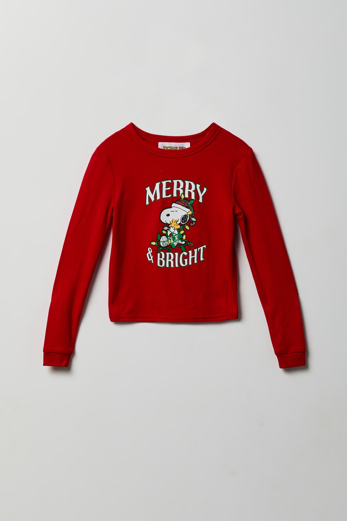 Vue alternative 2. Ensemble pyjama Pyjamas de famille Peanuts Snoopy Merry & Bright pour tout-petit