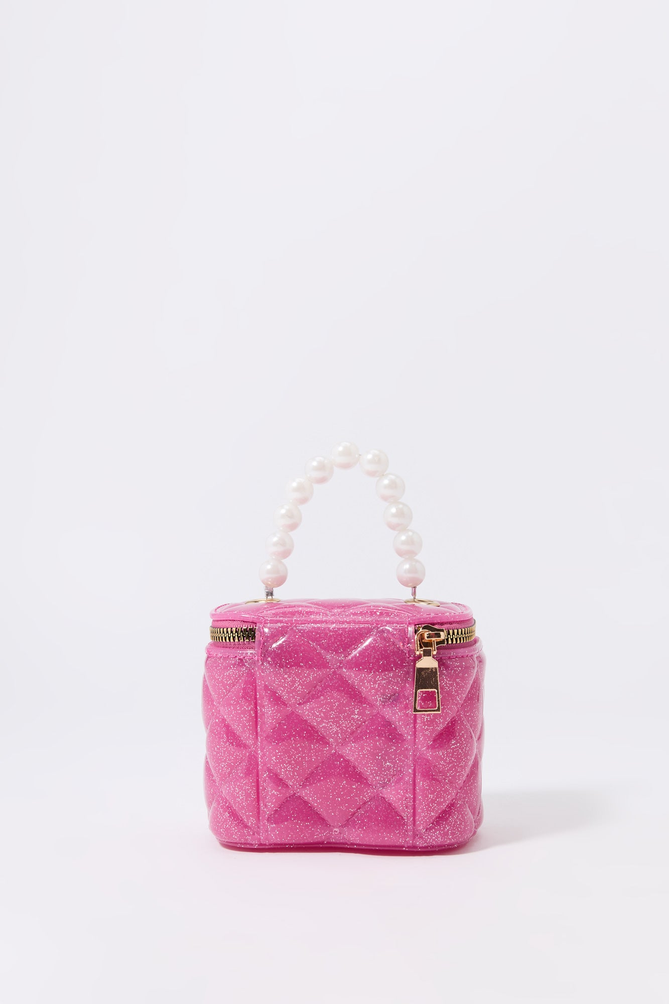 Quilted Glitter Jelly Purse