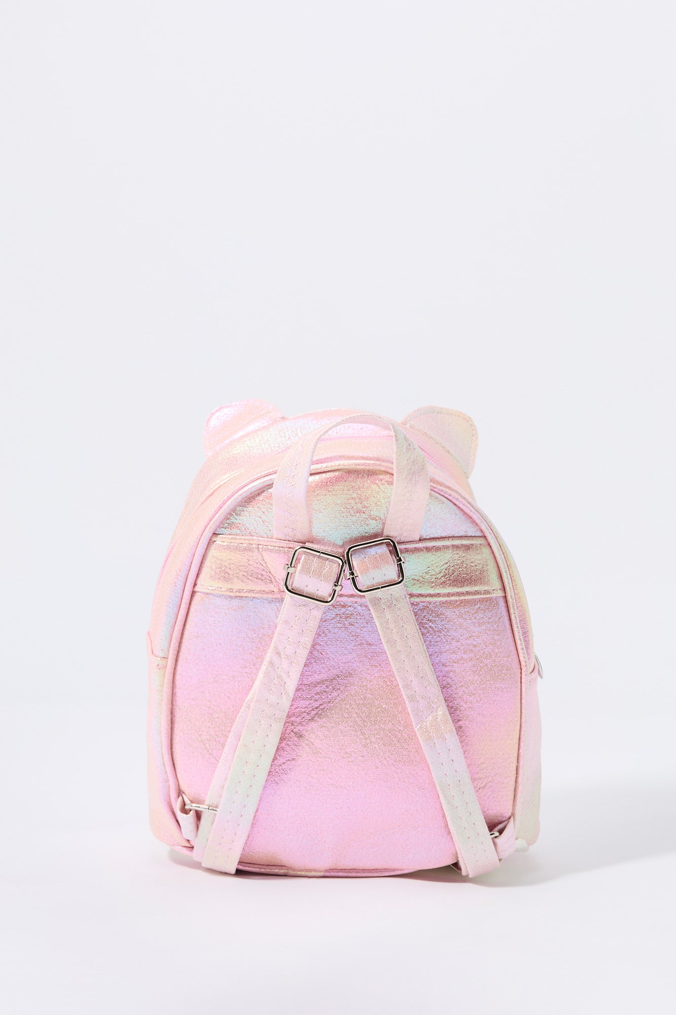 Girls 3D Unicorn Iridescent Mini Backpack