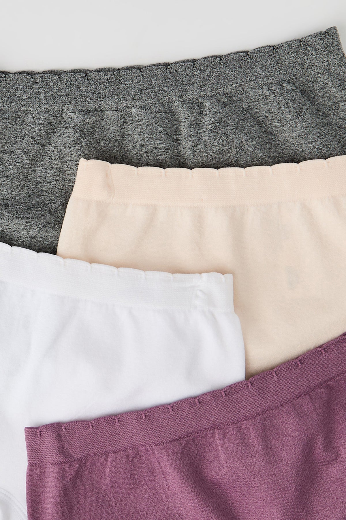 Alt View 2. Girls Seamless Boy Short (4 Pack) - Pink