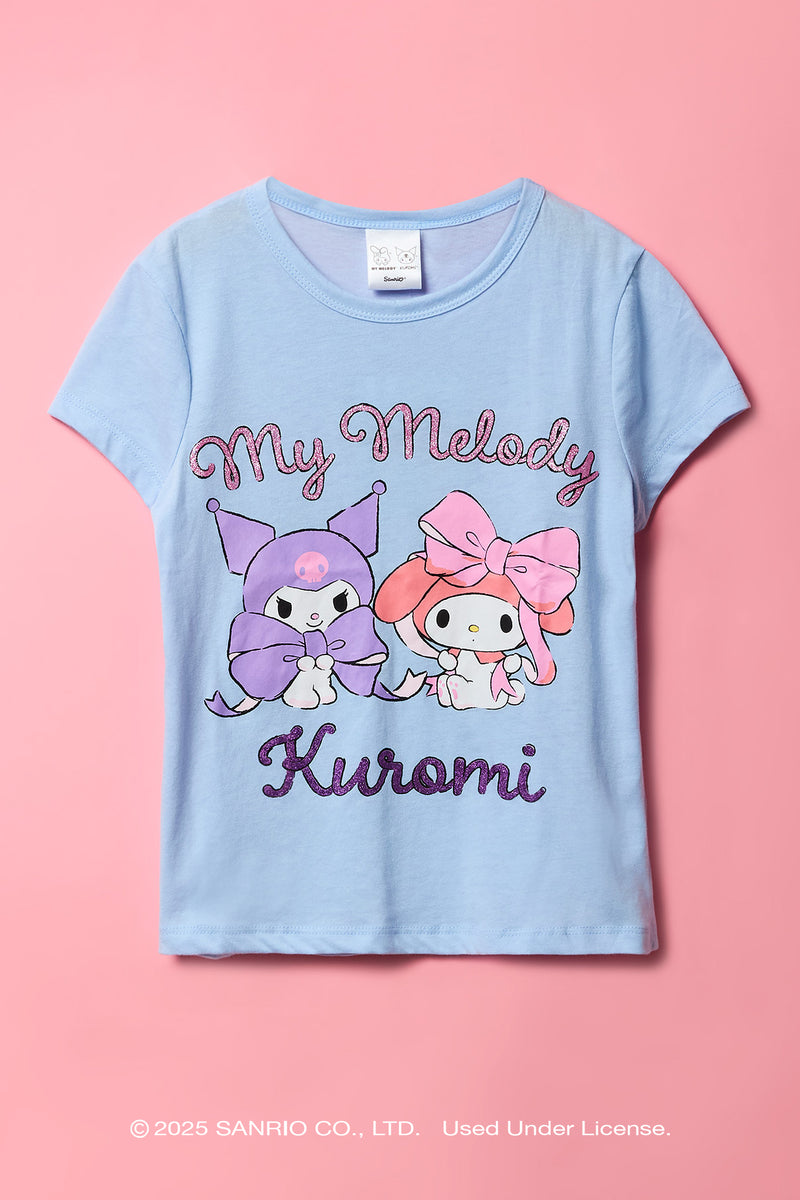 Kuromi™ & My Melody™ Girls Graphic T-Shirt