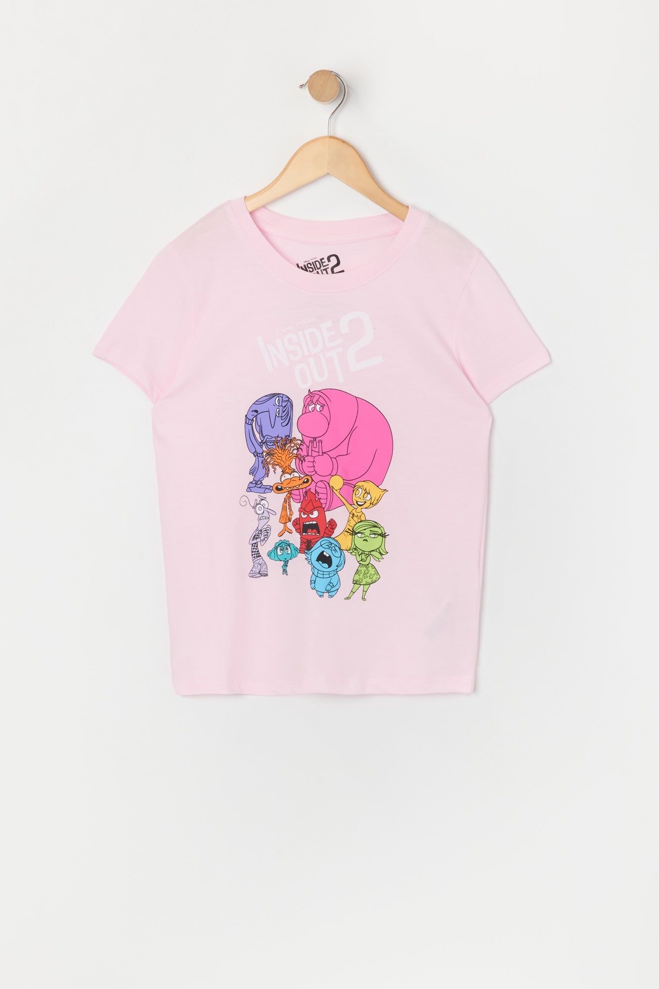 T-shirt à imprimé Inside Out 2 pour fille