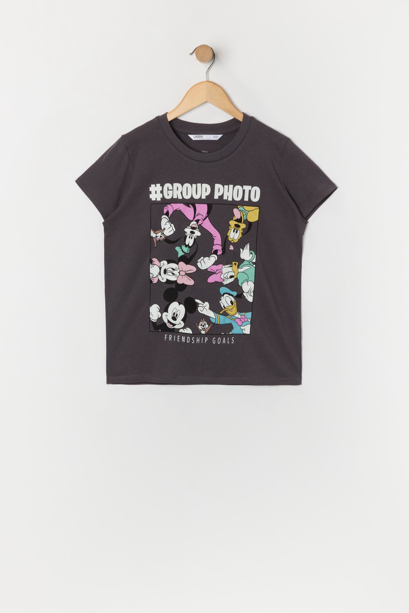 T-shirt à imprimé Mickey Friendship Goals pour fille