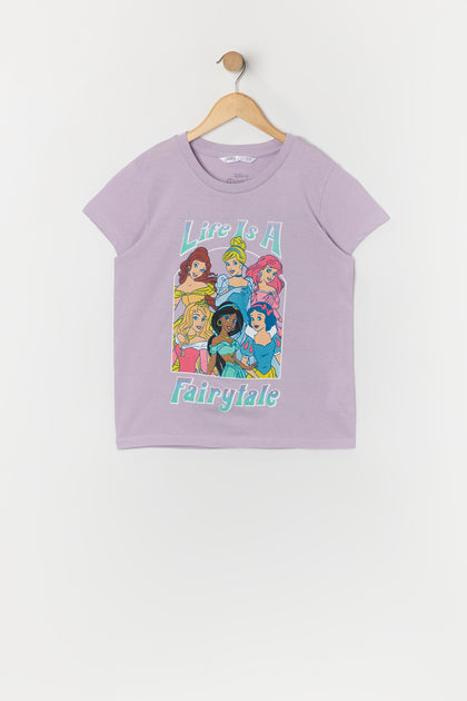 T-shirt à imprimé Disney Princesses pour fille