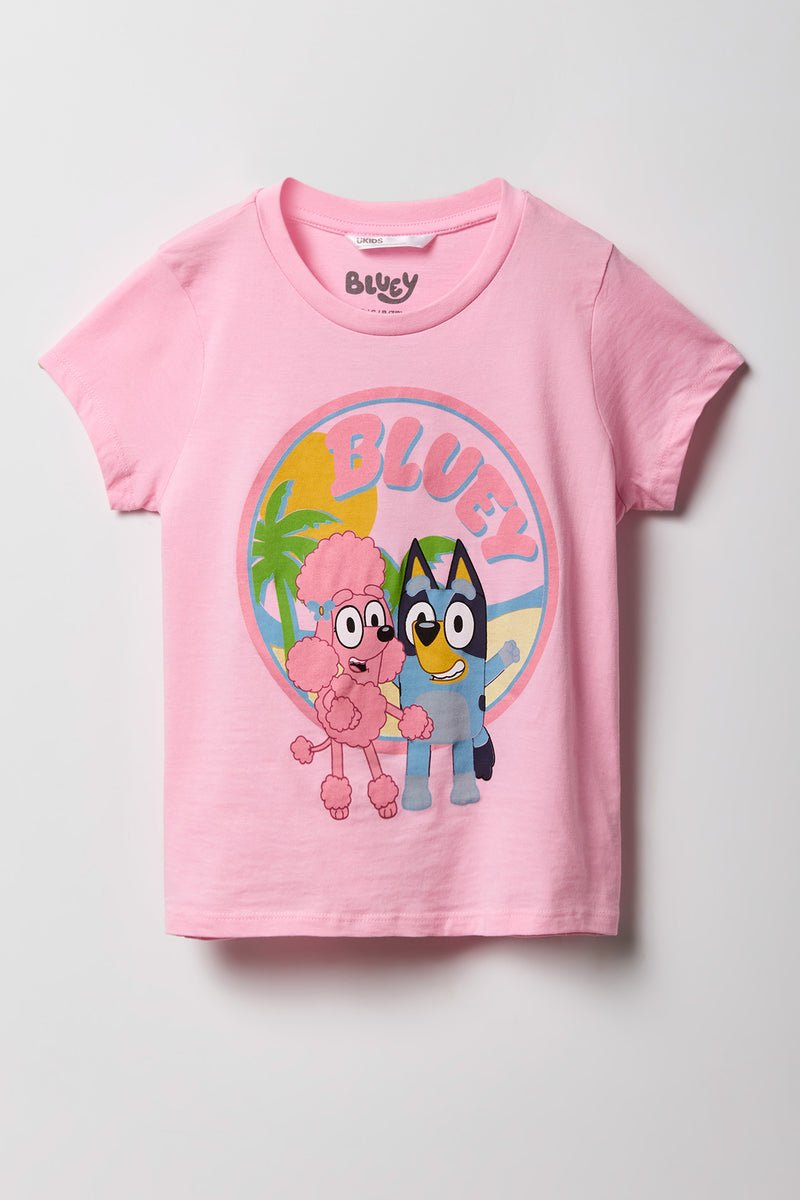 T-shirt à imprimé Bluey pour enfant